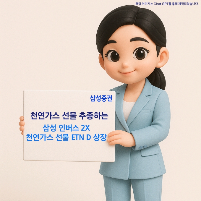 천연가스 하락 시 대응…삼성 인버스 2X 천연가스 선물 ETN D 상장 관련사진1