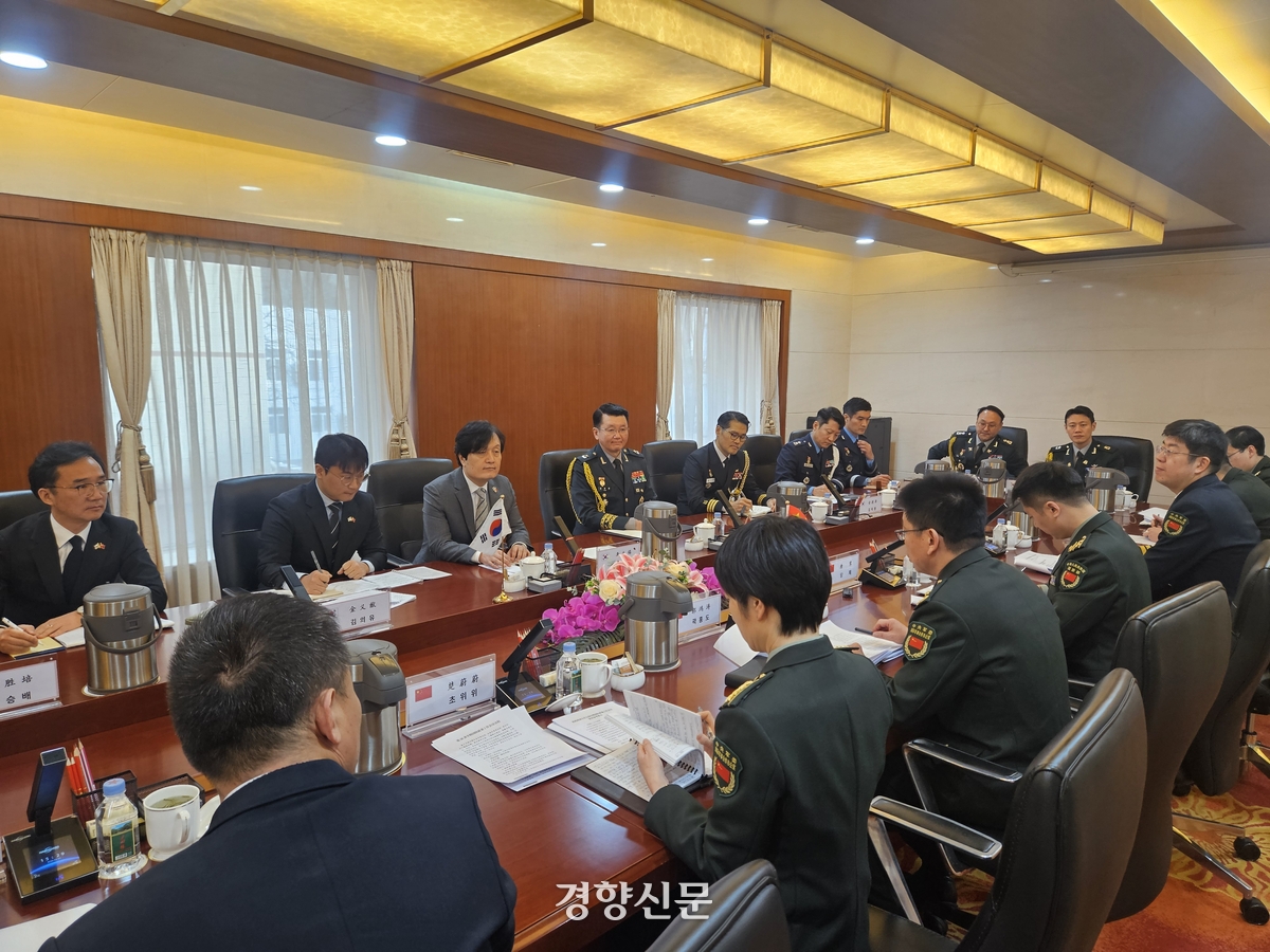 한국, 중국에 ‘군용기 방공식별구역 진입 자제’ 요청…양국 수색·구조 훈련 재개 논의