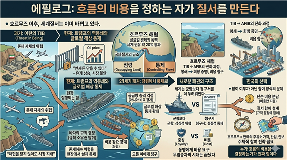 [기고]김태준의 美·이란戰 중계 <25> “이제 바다는 공짜가 아니다”…트럼프의 해양패권과 동맹의 계산서
