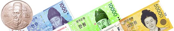 화폐 속 이순신·세종대왕·신사임당 저작권료는 얼마?