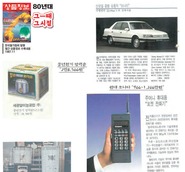 45년간 생활물가 상승 폭은? 라면 8배·소주 14배 올랐다
